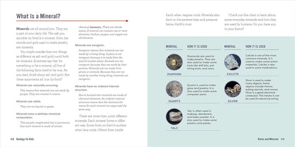 Geology for Kids: A Junior Scientist's Guide to Rocks, Minerals, and the Earth Beneath Our Feet