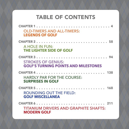 Golf: A Celebration of the Game (Player Profiles, Quotes, and Anecdotes from on and Off the Course)