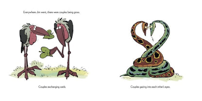 Grumpy Monkey Valentine Gross-Out: Includes Valentine Stickers