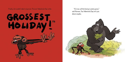 Grumpy Monkey Valentine Gross-Out: Includes Valentine Stickers