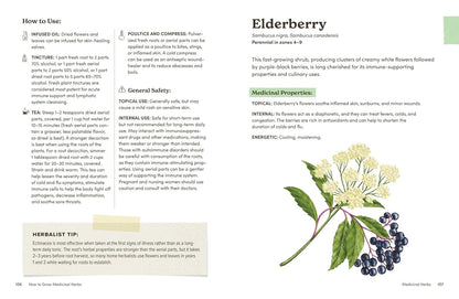 How to Grow Medicinal Herbs: An Illustrated Beginner's Guide to Growing, Harvesting, and Making Herbal Remedies at Home
