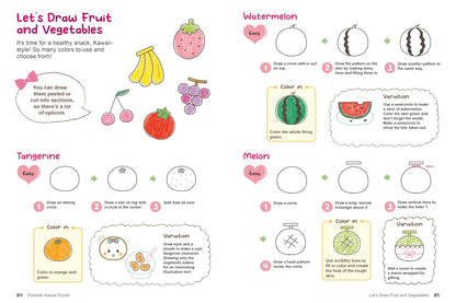 Kawaii Doodles: Supercute Drawings in Four Easy Steps (with Over 1,250 Illustrations)