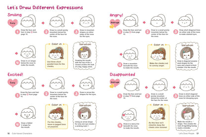 Kawaii Doodles: Supercute Drawings in Four Easy Steps (with Over 1,250 Illustrations)