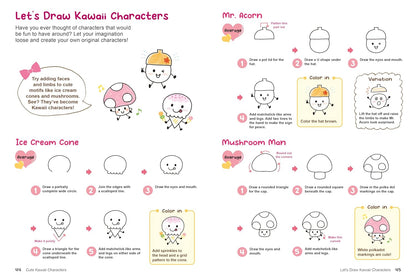 Kawaii Doodles: Supercute Drawings in Four Easy Steps (with Over 1,250 Illustrations)