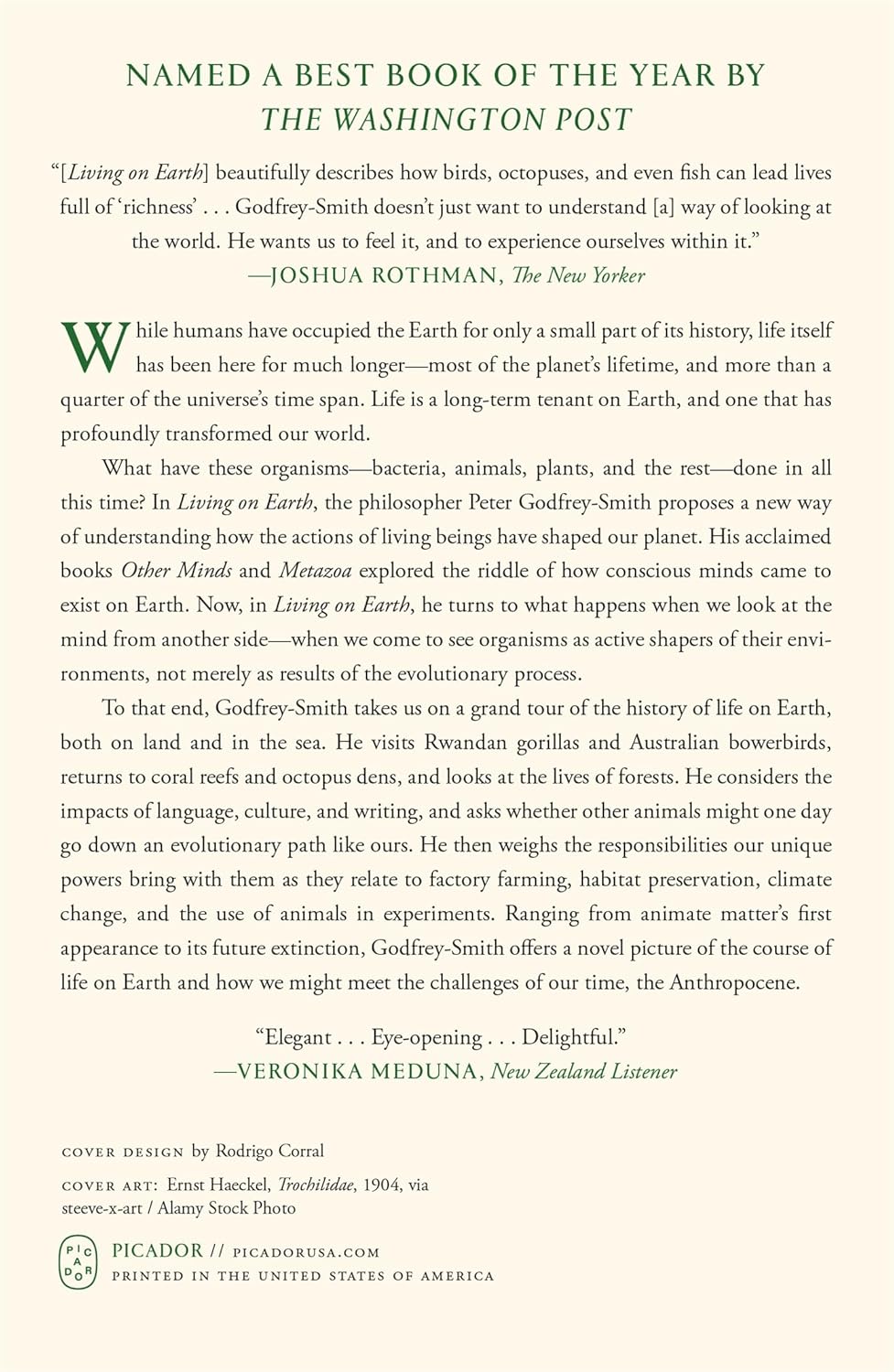 Living on Earth: Forests, Corals, Consciousness, and the Making of the World