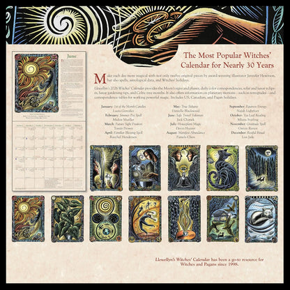 Llewellyn's 2026 Witches' Calendar (Llewellyn's 2026 Calendars, Almanacs & Datebooks, 14)