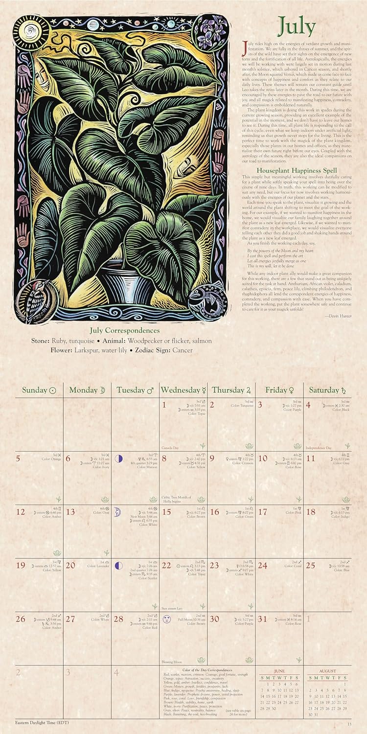 Llewellyn's 2026 Witches' Calendar (Llewellyn's 2026 Calendars, Almanacs & Datebooks, 14)