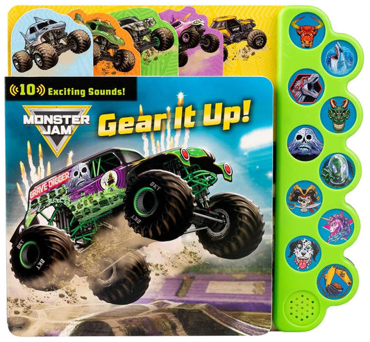 Monster Jam: Gear it Up! (10-Button Sound Books)