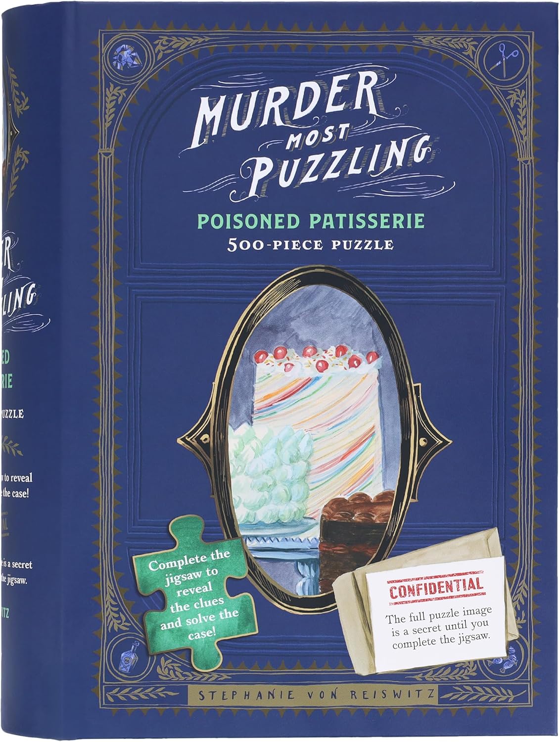 Murder Most Puzzling Poisoned Patisserie 500-Piece Puzzle