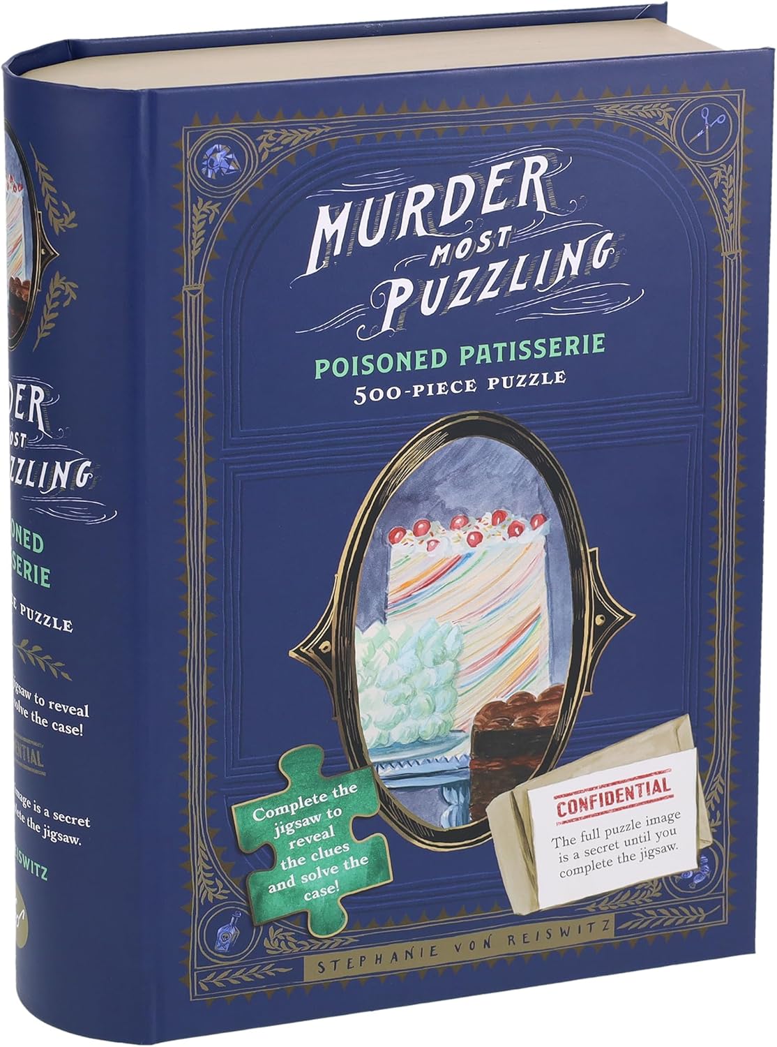 Murder Most Puzzling Poisoned Patisserie 500-Piece Puzzle