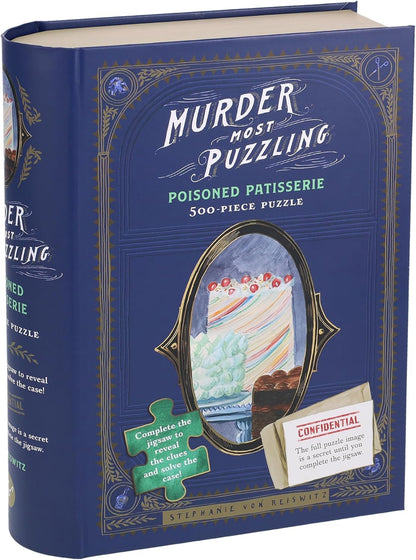 Murder Most Puzzling Poisoned Patisserie 500-Piece Puzzle