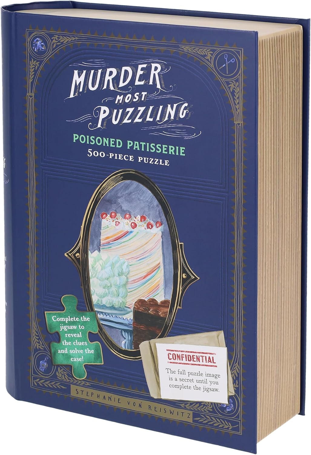 Murder Most Puzzling Poisoned Patisserie 500-Piece Puzzle