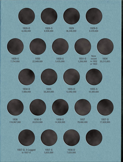 Official Whitman(r) Coin Folder - Buffalo Nickels: 1913-1938: Buffalo, 1913-1938