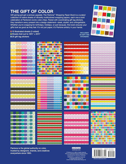 Pantone(tm) Wrapping Paper Book