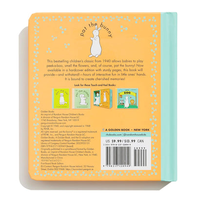 Pat the Bunny Board Book: The Interactive Classic for Babies and Toddlers with Sturdy Board Pages (Touch-And-Feel)