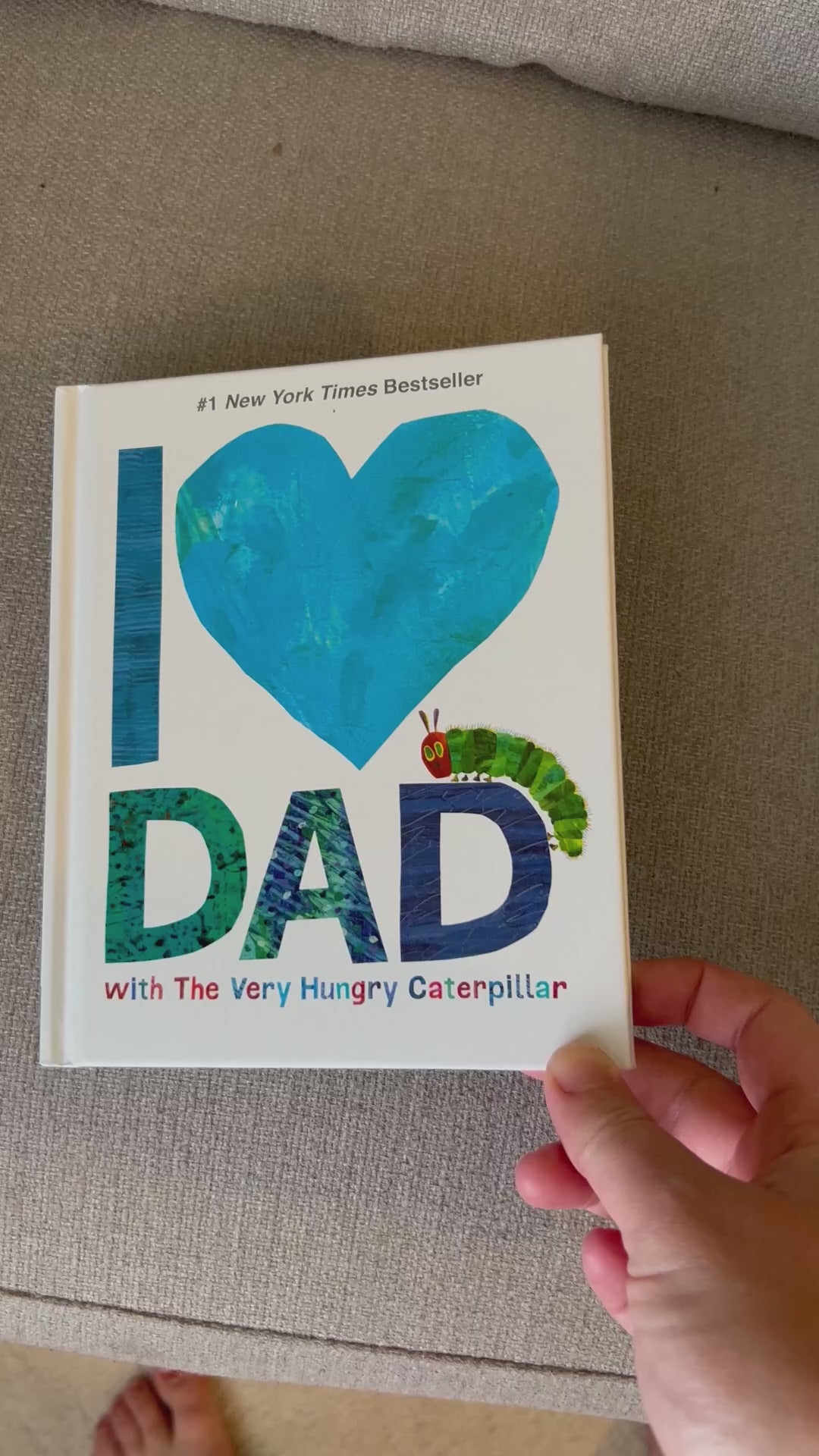 I Love Dad with The Very Hungry Caterpillar