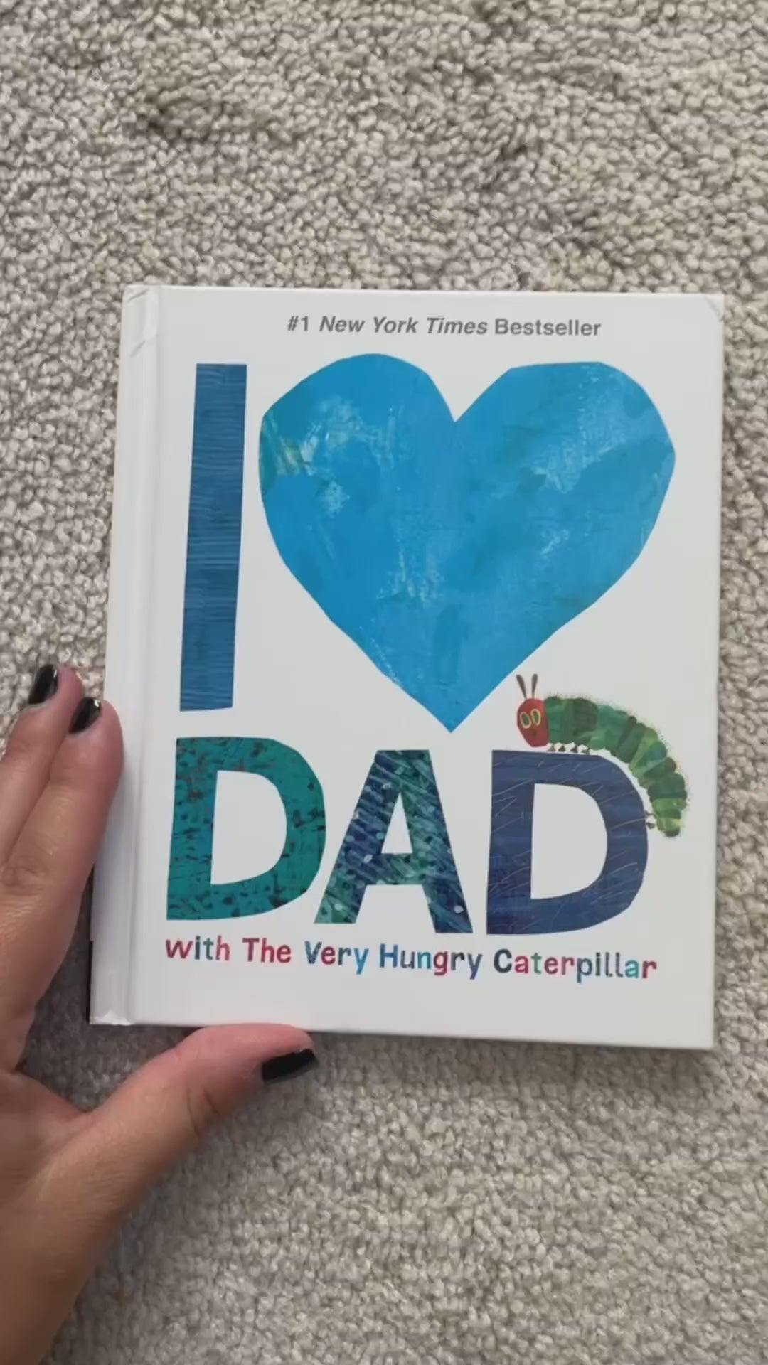 I Love Dad with The Very Hungry Caterpillar