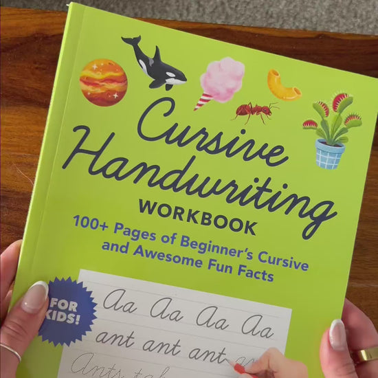 Cursive Handwriting Workbook