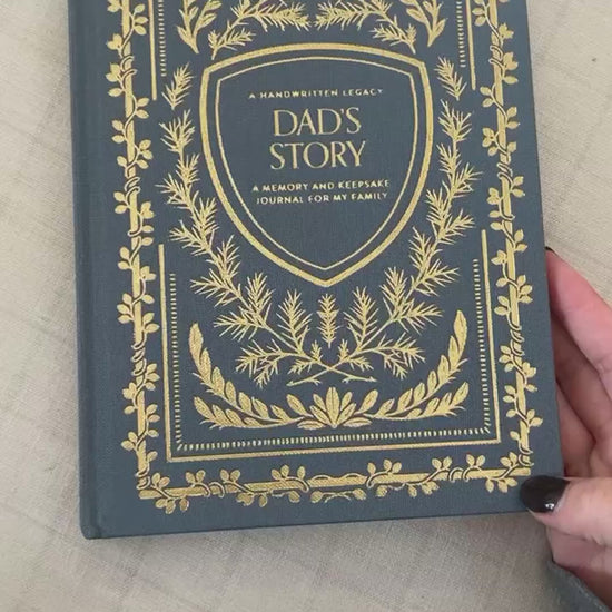 Dad's Story: A Memory and Keepsake Journal for My Family