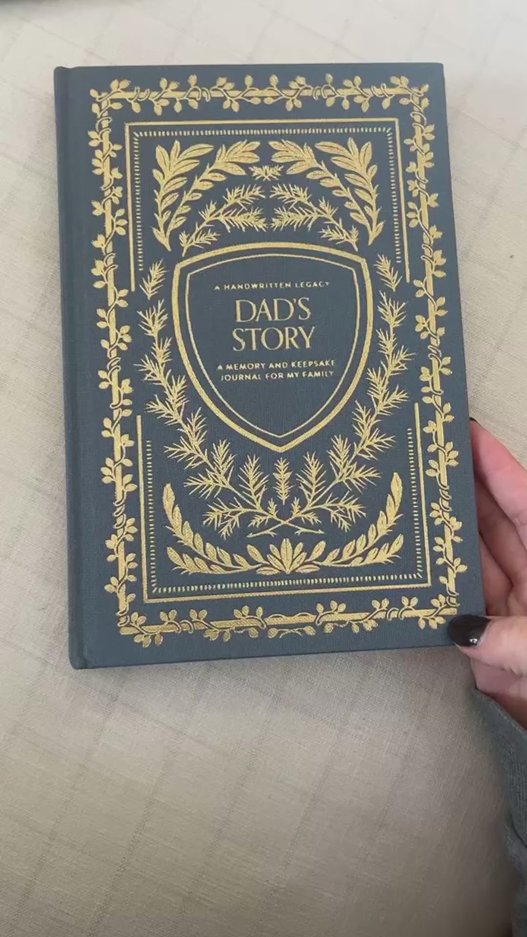Dad's Story: A Memory and Keepsake Journal for My Family
