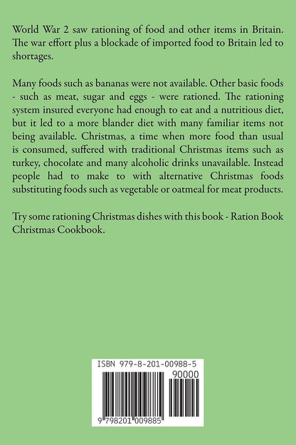 Ration Book Christmas Cookbook