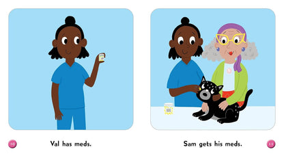 Sam at the Vet