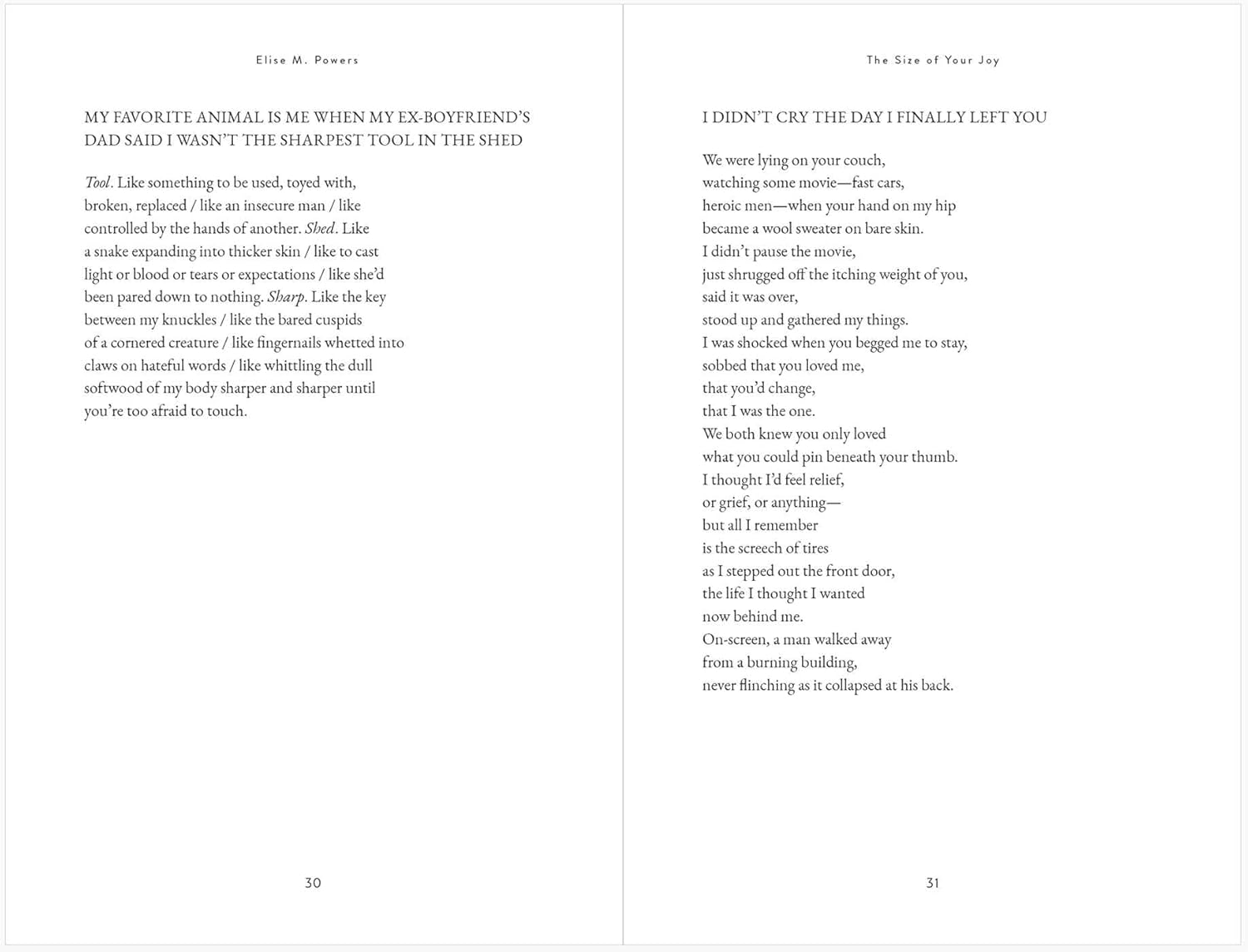 Size of Your Joy: Poems