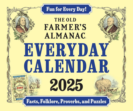 The 2025 Old Farmer's Almanac Everyday Box Calendar