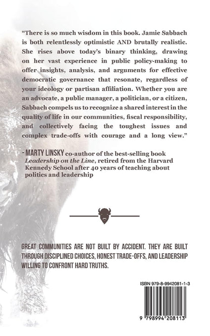 The Bison Principle: Clarity, Discipline, and Courage in Local Government-Through the Lens of Parks and Recreation