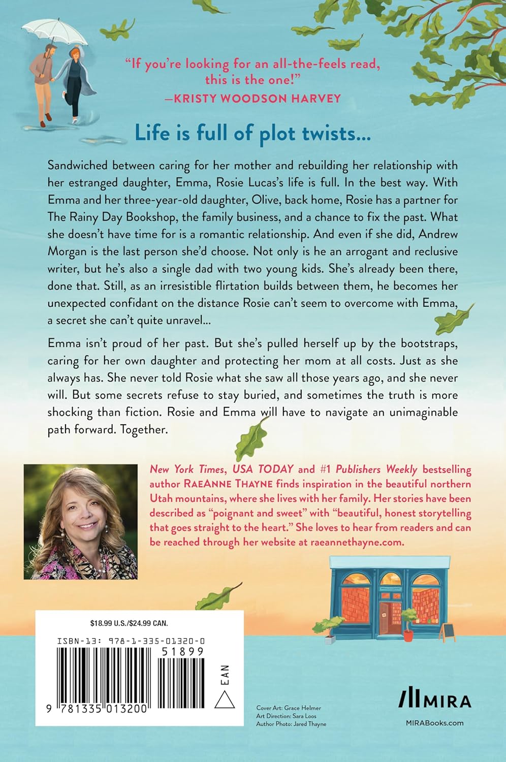 The Rainy Day Bookshop: A Contemporary Small-Town Story of Family, Community and Books