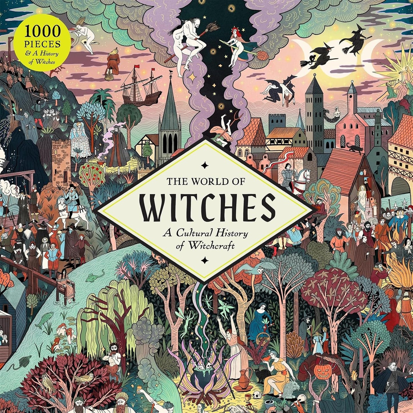 The World of Witches: A Cultural History of Witchcraft in a 1000-Piece Jigsaw Puzzle: A Cultural History of Witchcraft