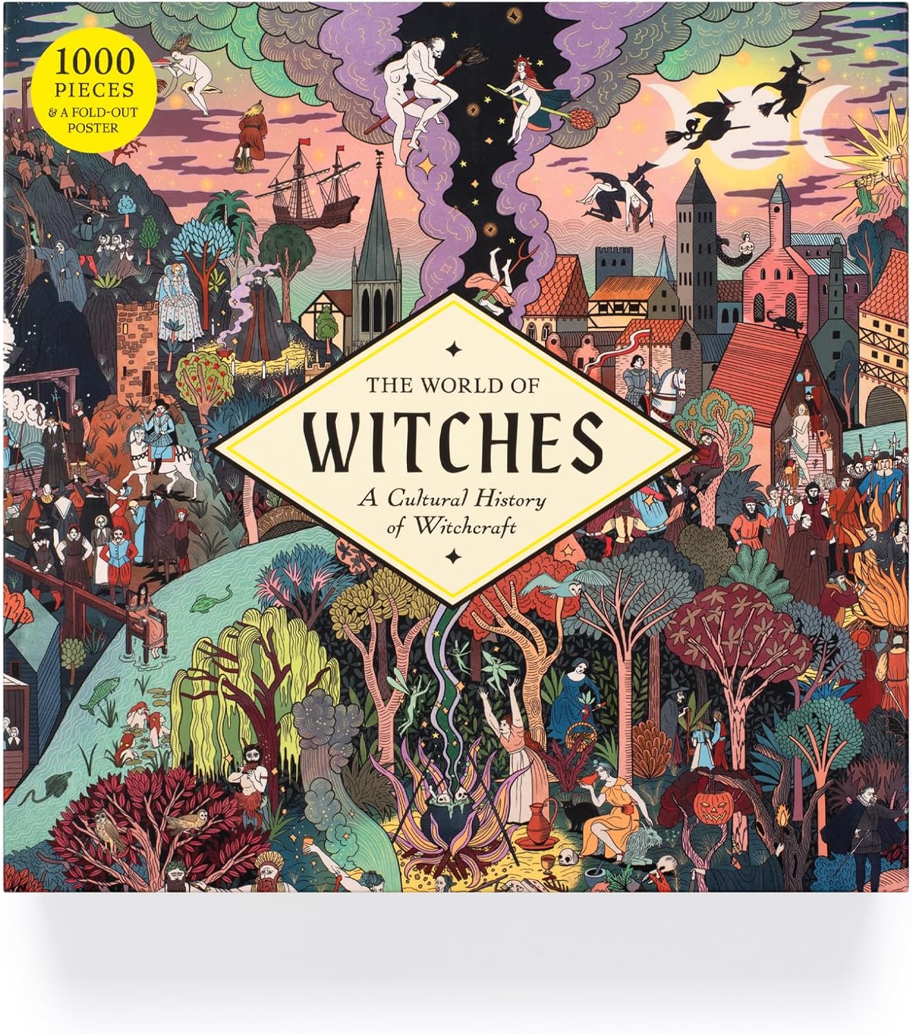 The World of Witches: A Cultural History of Witchcraft in a 1000-Piece Jigsaw Puzzle: A Cultural History of Witchcraft
