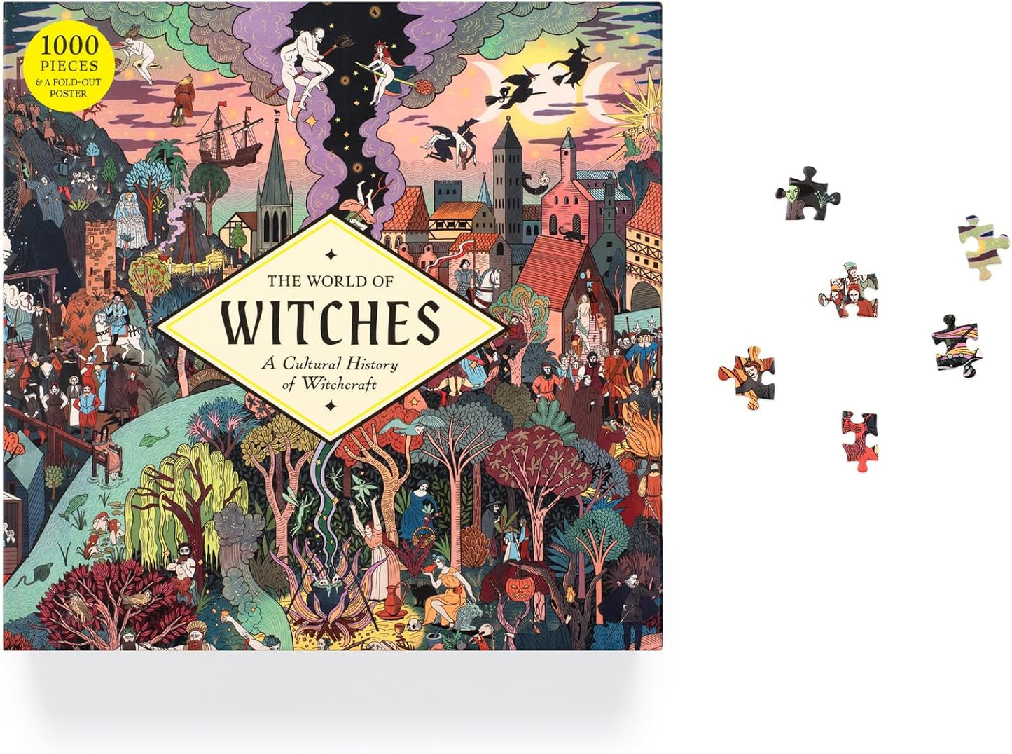 The World of Witches: A Cultural History of Witchcraft in a 1000-Piece Jigsaw Puzzle: A Cultural History of Witchcraft