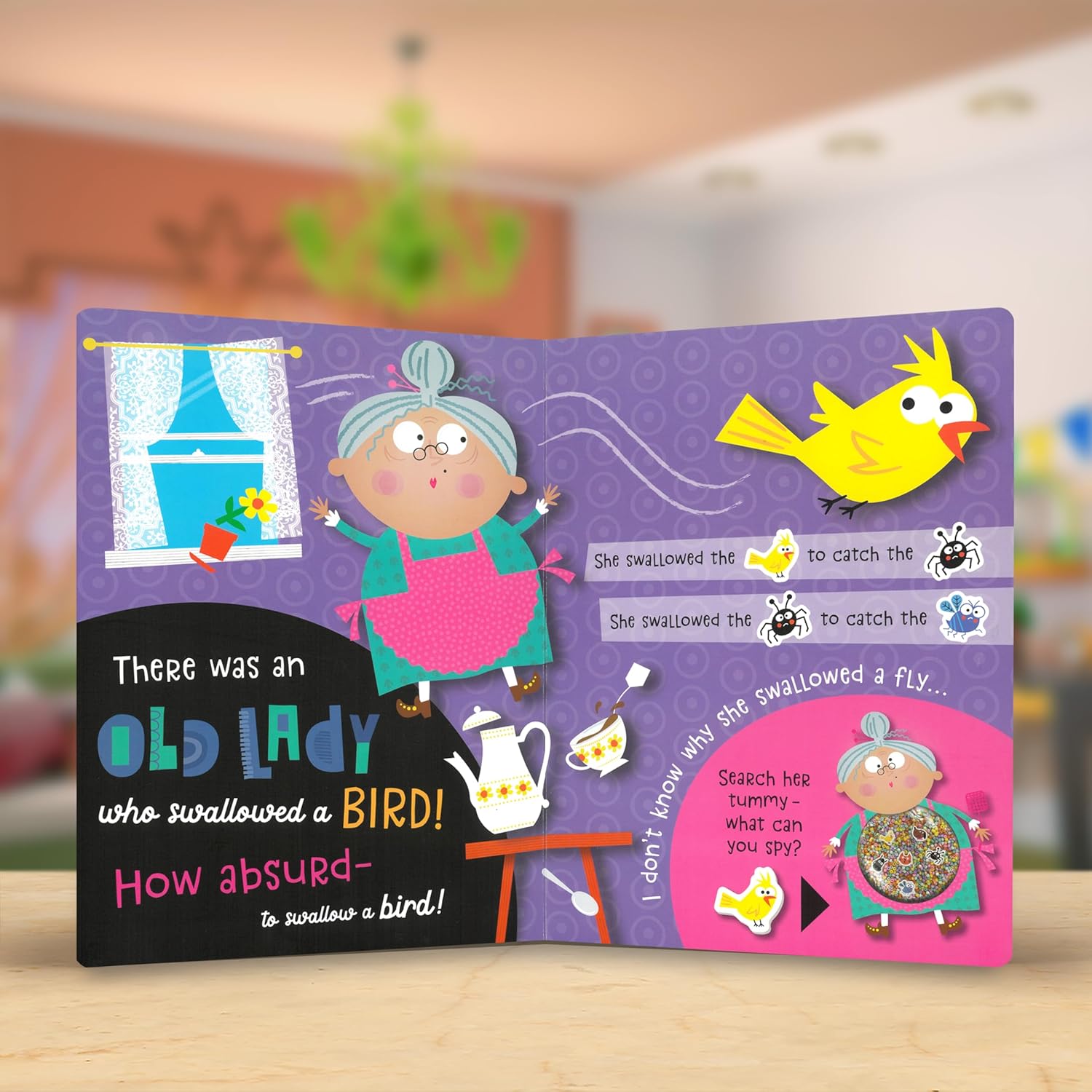 There Was an Old Lady Who Swallowed a Fly