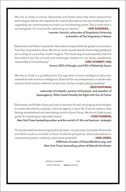 We Are as Gods: A Survival Guide for the Age of Abundance (Exponential Technology)